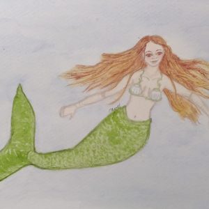 Sirena Cola Verde